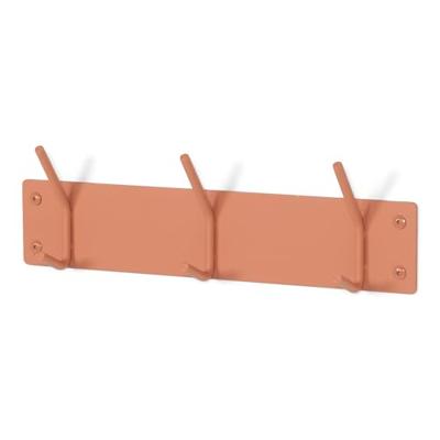 Kapstok Duncan Terracotta 3-haaks