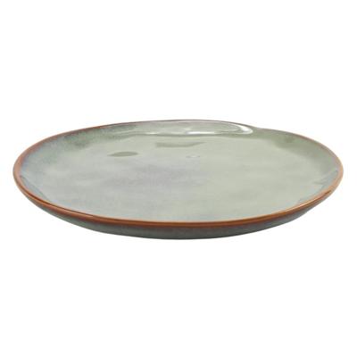 Svenska Living Ontbijtbord ø20.5cm mint brown ocean 6st Svenska Living Ontbijtbord ø20.5cm mint brown ocean 6st