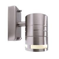Deko Light Zilly II Down 731008 Wandlamp GU10 RVS - thumbnail