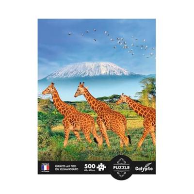 Puzzel - SENTOSPHERE - Calypto - 500 stukjes XL - Giraffen - Vanaf 8 jaar
