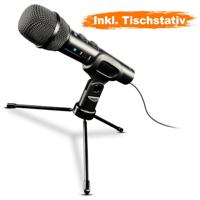 BOYA BY-HM2 professionele handmicrofoon voor smartphone en computer - thumbnail