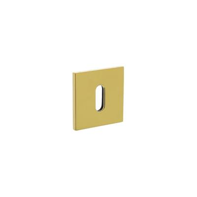 Olivari Sleutelrozet vierkant messing titaan PVD