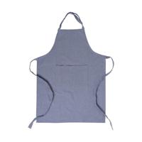 Keukenschort denim - blauw - 65x85 cm - thumbnail