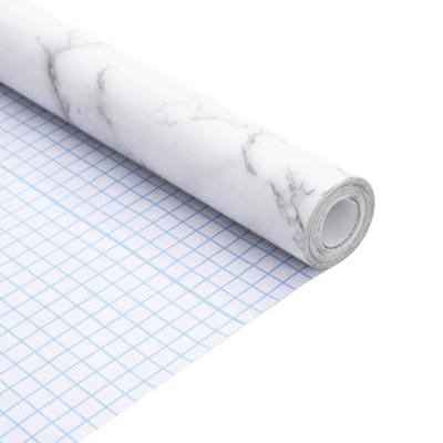 VidaXL Meubelfolies zelfklevend 90x500 cm pvc marmerwit