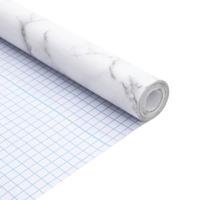VidaXL Meubelfolies zelfklevend 90x500 cm pvc marmerwit - thumbnail