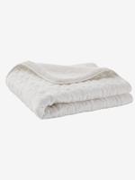 PETIT MOUTON sherpa deken / gewatteerde vloermat Oeko-Tex®. ecru - thumbnail