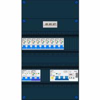 SEP 9 groepenkast B16 30mA + kookgroep + krachtgroep 3F aardlekautomaten 3910240114 - thumbnail