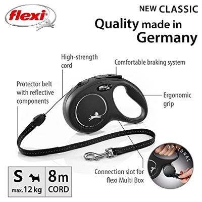 FLEXI ROLLIJN CLASSIC CORD ZWART - thumbnail