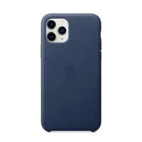 Apple leather case iPhone 11 Pro Midnight Blue - thumbnail