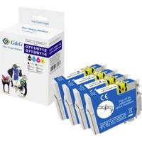 G&G Inktcartridge Compatibel Zwart, Cyaan, Magenta, Geel NP-R2-0711-4 GP-E0715BKCMY-4P - thumbnail