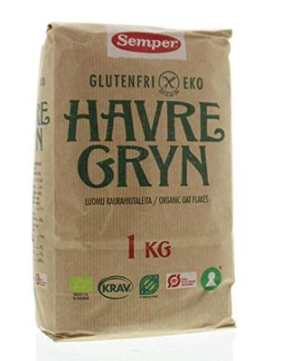 Semper Havermout vlokken glutenvrij bio 1 Kilogram