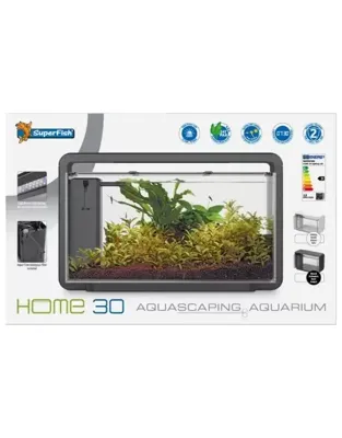 Superfish Home 30 aquarium zwart