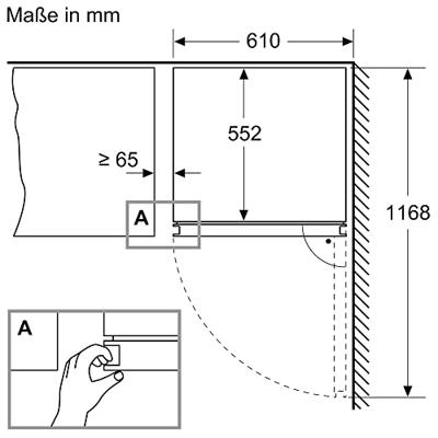 Bosch KWK36ABGA Wijnkoelkast Zwart - thumbnail