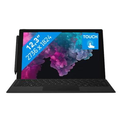 Microsoft Surface Pro 6 (Zonder Toetsenbord) - Intel Core i5-8e Generatie - 12 inch - Touch - 8GB RAM - 256GB SSD - Windows 11