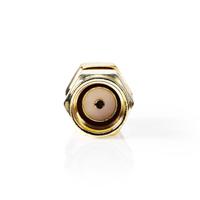 Nedis CSGP02110GD Sma-adapter Sma Male (omgekeerde Polariteit) - Sma Male 2 Stuks Goud - thumbnail