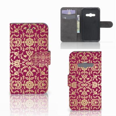 Wallet Case Samsung Galaxy Xcover 3 | Xcover 3 VE Barok Pink