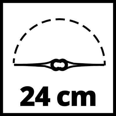 Einhell Power X-Change GC-CT 18/24 Li P Grastrimmer Accu Incl. accu, Met accessoires 18 V 1.50 Ah Snijbreedte max.: 240 mm Einhell Power X-Change GC-CT 18/24 Li P Grastrimmer Accu Incl. accu, Met accessoires 18 V 1.50 Ah Snijbreedte max.: 240 mm