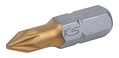 KS Tools 911.2626 9112626 Kruis-bit PZ 3 Speciaal staal Titanium gecoat C 6.3 1 stuk(s) KS Tools 911.2626 9112626 Kruis-bit PZ 3 Speciaal staal Titanium gecoat C 6.3 1 stuk(s)