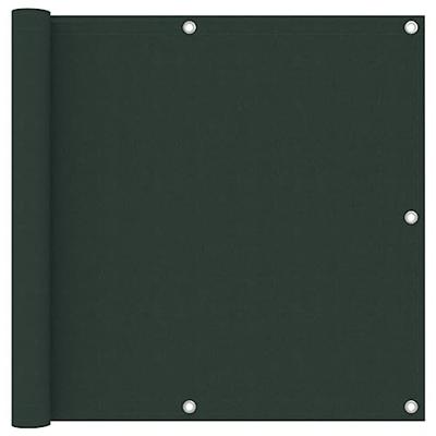 VidaXL Balkonscherm 90x400 cm oxford stof donkergroen