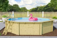 Karibu | Zwembad Model 3 met Filterpakket | Variant A - thumbnail