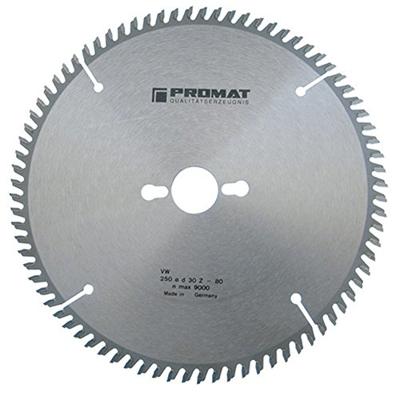 Promat/Tecwerk Precisie-cirkelzaagblad | buiten-d. 300 mm aantal tanden 96 WZ | gat 30 mm snijbreedte 3,2 mm | hardmetaal - 4000814931
