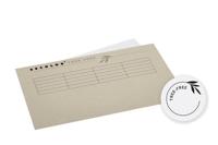 Vouwmap djois tree-free folio gelijk 226gr bruin | 250 stuks - thumbnail