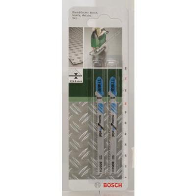 Bosch Accessories 2609256734 Decoupeerzaagblad bimetaal, T 118 BF 2 stuk(s) Bosch Accessories 2609256734 Decoupeerzaagblad bimetaal, T 118 BF 2 stuk(s)