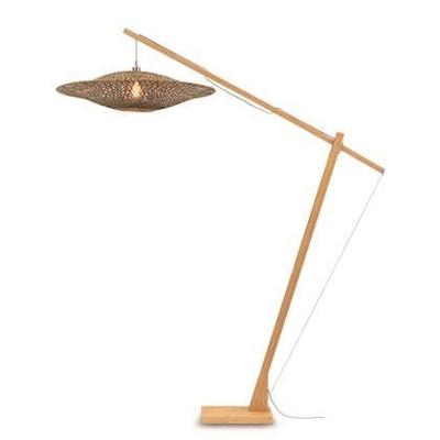 GOOD&MOJO Vloerlamp 'Bali' Bamboe, 207cm, kleur Naturel
