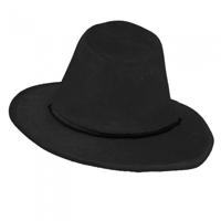 Rubie's Cowboyhoed Unisex Polyester Zwart - thumbnail