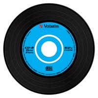 Verbatim CD-R 700 MB Vinyl blanco cd's - thumbnail