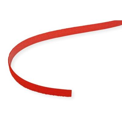Value 25.99.5253 Klittenband Om te bundelen Lusdeel, Haak- en lusdeel, Haakdeel (l x b) 25 m x 10 mm Rood 25 m