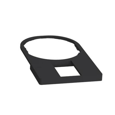 Schneider Electric ZBZ33 Labeldrager (l x b) 50 mm x 30 mm Zonder markering Zwart 1 stuk(s)