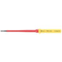 Wera Kraftform Kompakt VDE 60 i 0,4 x 2,5 x 157 mm TIE Elektronica Plat Verwisselbare kling 2.5 mm - thumbnail
