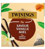 Twinings Zwarte thee vanille honing 20 Zakjes - thumbnail