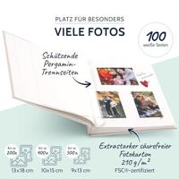 Goldbuch 31605 Fotoalbum (b x h) 30 cm x 31 cm Beige 100 bladzijden - thumbnail