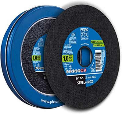 PFERD TOOLS EHT 125-1,0 START (10) 69121041 Doorslijpschijfset 125 mm 10 stuk(s) RVS, Staal