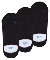 FALKE 3-paar unisex Footies die niet afzakken - Cool Kick - Kousenvoetjes voor dames en heren - Sokken in loafers - Anti-slip - thumbnail