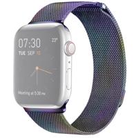 Milanese Loop Magnetic Stainless Steel Watchband for Apple Watch Series 5 & 4 40mm / 3 & 2 & 1 38mm(Colour) - thumbnail