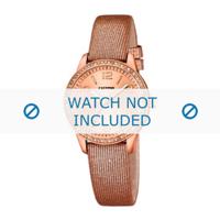 Calypso horlogeband K5652-3 Leder Rosé - thumbnail