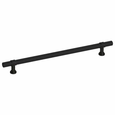 Handvatten 5 st 192 mm roestvrij staal zwart