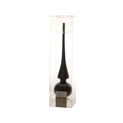 Piek Glas 26cm Zwart