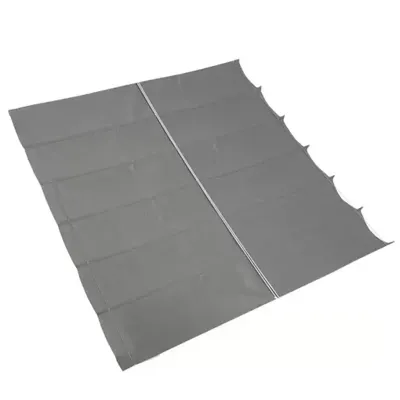 Nesling Coolfit harmonica schaduwdoek antraciet 2.9 x 3 meter