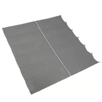 Nesling Coolfit harmonica schaduwdoek antraciet 2.9 x 3 meter - thumbnail