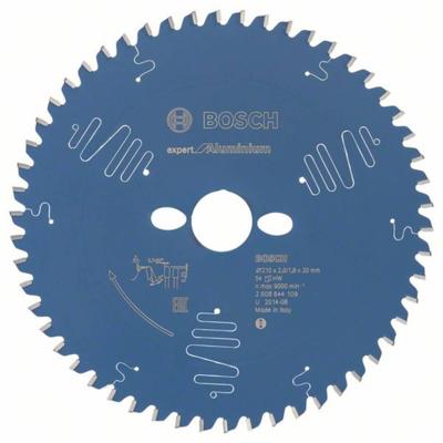 Bosch Professional Cirkelzaagblad EXPERT Aluminium | Ø 210 x 2,6 x 30mm 54T - 2608644109 Bosch Professional Cirkelzaagblad EXPERT Aluminium | Ø 210 x 2,6 x 30mm 54T - 2608644109