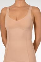 Corrigerend hemd - Katoenen shapewear buik corrigerend hemd - thumbnail