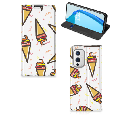 OnePlus 9 | Flip Style Cover | Icecream OnePlus 9 | Flip Style Cover | Icecream