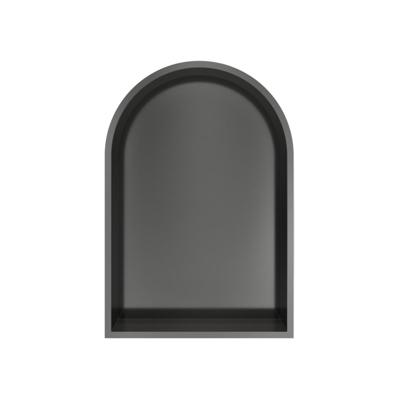 Hotbath &More Inbouwnis Toogmodel - 452 x 30 x 10 cm - Geborsteld Gunmetal PVD