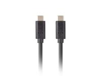 USB-C-kabel Lanberg CA-CMCM-32CU-0018-BK Zwart 1,8 m - thumbnail