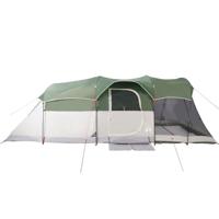 Tunneltent 8-persoons waterdicht groen - thumbnail