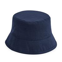 Beechfield CB90NB Junior Organic Cotton Bucket Hat - Navy - M/L (7-12 Jahre) - thumbnail